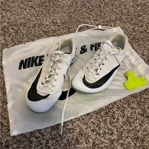 Nike White Sprint Track Shoes